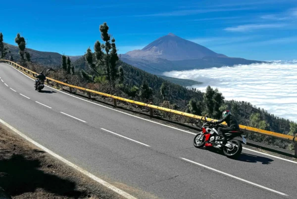 Mejores rutas para disfrutar en moto en tenerife