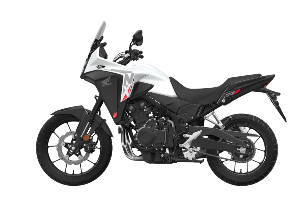 Motorrad mieten honda NX500 in puerto de la cruz