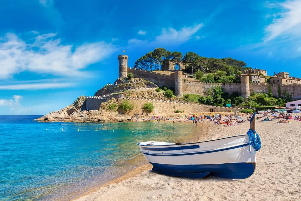 ruta en moto por Tossa de Mar.